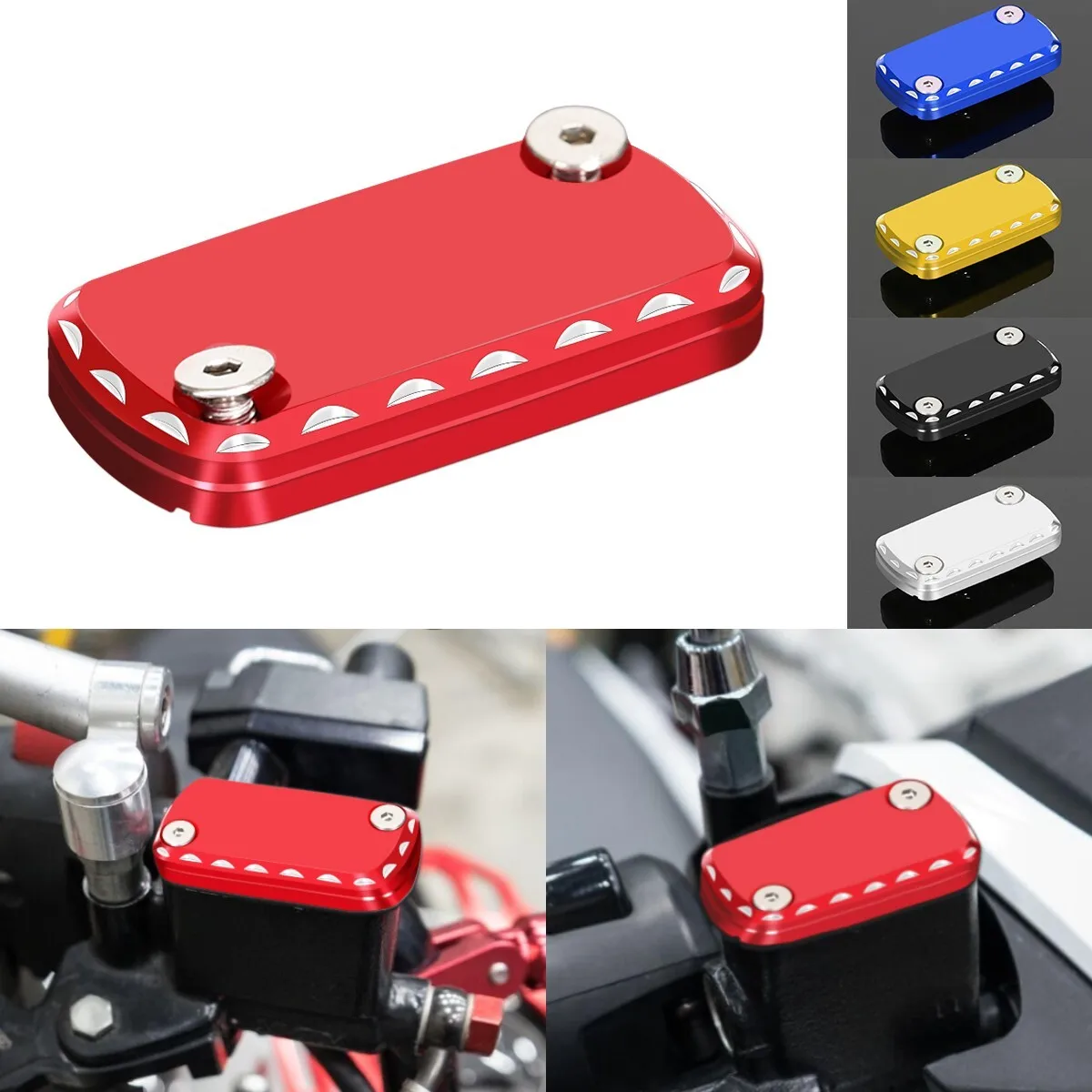 

Front Brake Fluid Reservoir Cap For Honda Monkey 125 CT125 Trail 125 DAX ST125 Front Brake Fluid Reservoir Cap