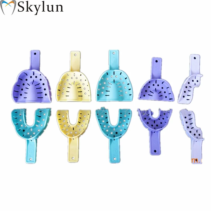 

10pcs/lot Dental Auotoclavable up to 135 Dental Plastic Tray ABS materials Trays Teeth Care Health Care Teeth Trays Set SL536