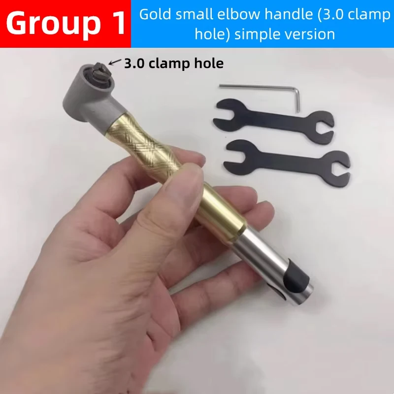 90 ° Elleboog Compact Molen Molf Trimmen Polijsthandvat Graveermachine Set Set Multifunctioneel Polijstapparaat