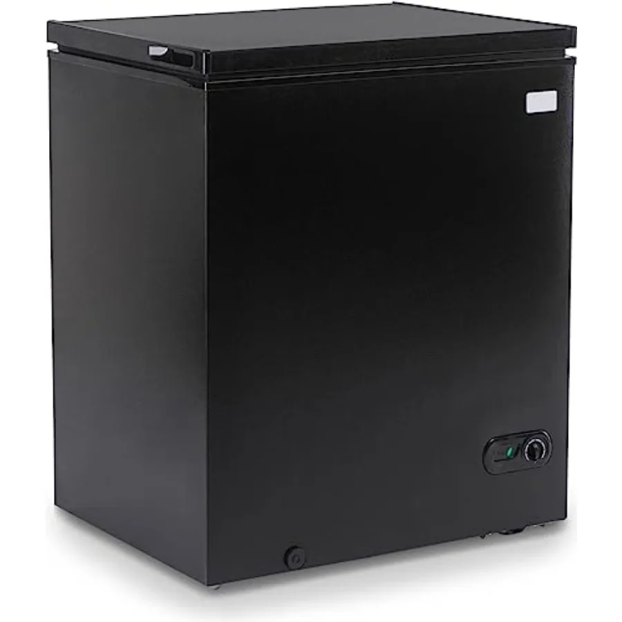 

Морозильная камера нагрудная мощность 5,0 куб. футов со съемной корзиной для эффективного хранения продуктов Компактный дизайн с верхней дверцей и регулируемой температурой