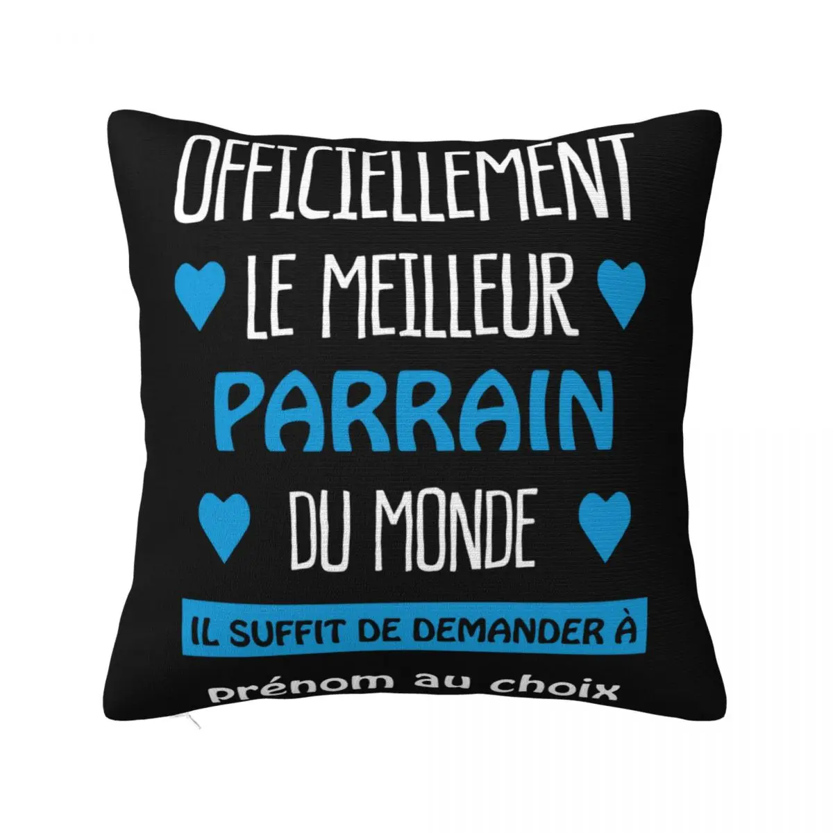 Personnalise Meilleur Parrain Parfait Cool Idee Cadeau Maillot Fete I013 Top Game Cartoon Streetwear Pillow Case