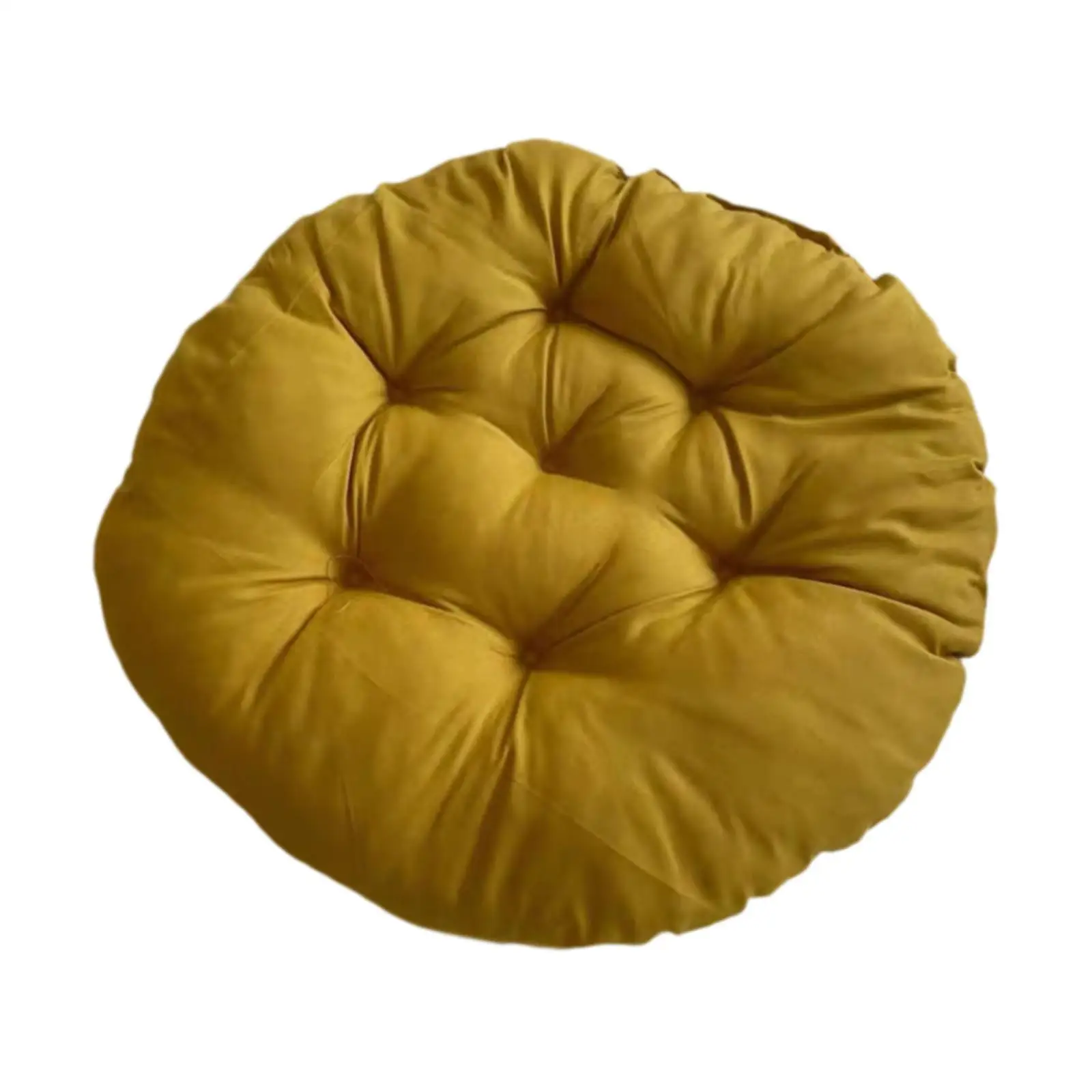 Egg Shape Chair Pad Padded Seat Cushion Soft Diameter 40cm Hanging Chair Cushion Patio Chair Pad for Rocking Chair Seats