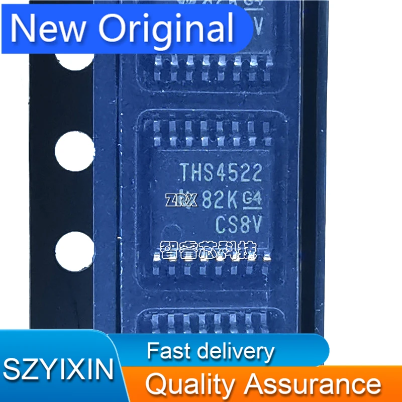 10 قطعة/الوحدة جديد الأصلي THS4522IPWR مضخم التشغيل ICIC الشاشة الحريرية THS4522 TSSOP16 #1