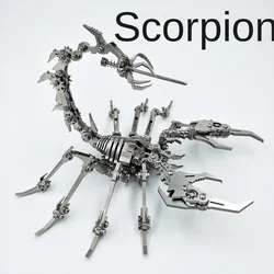 Steel Warcraft Model kit 3d Metal Puzzle Steampunk Mechanical Insect Dragon Scorpion Assemble Jigsaw toys Crafts for adults Kid