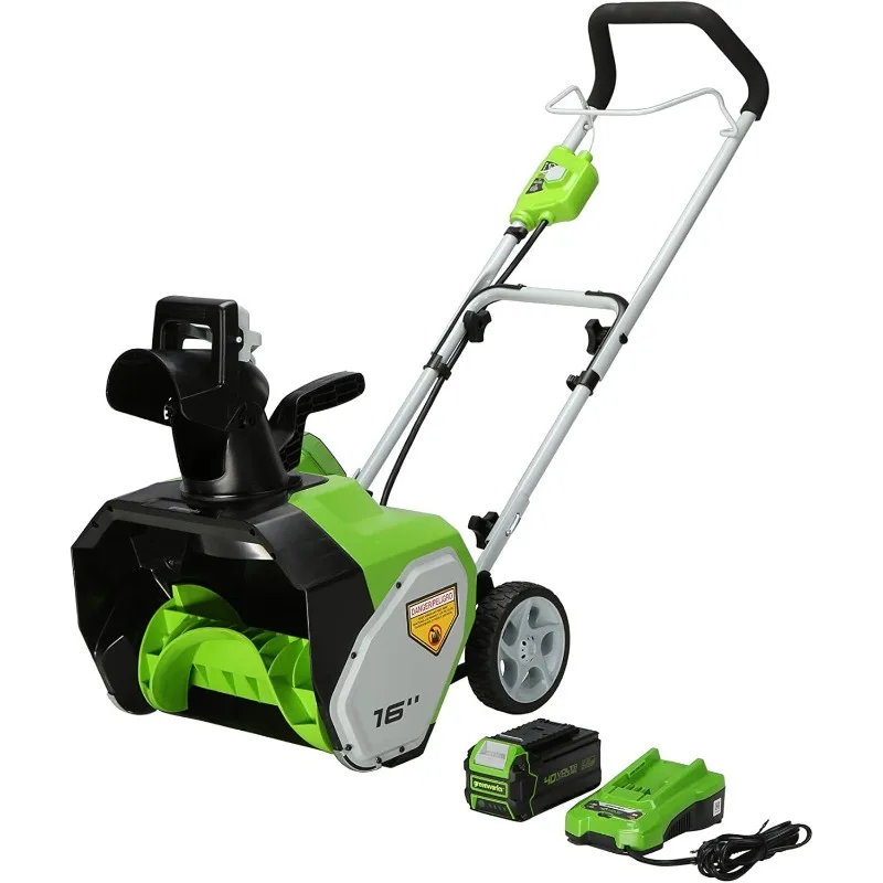 Greenworks 40V (75+ Compatible Tools) 16” Cordless Snow Blower, Tool Only