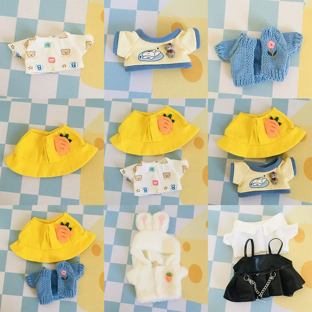 For Baby Three V3 Cloth/20CM Cotton Doll Outfit Clothes Cartoon Plush Doll Magic Cloth Outfit Dolls Accessories Mini Clothes