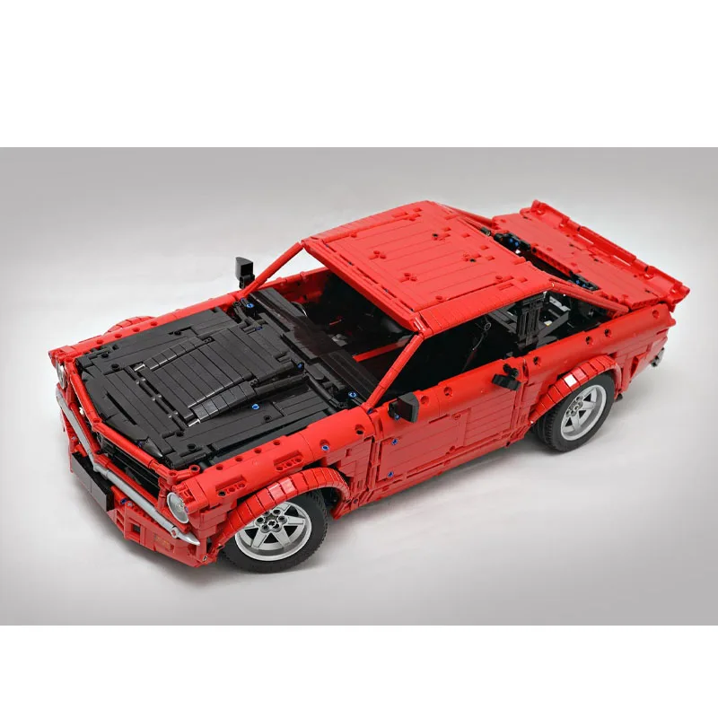 

MOC-52957Новый красный классический культовый суперкар гоночные блоки модель 3300 деталей MOC креативные строительные блоки для мальчиков и детей на день рождения игрушка в подарок