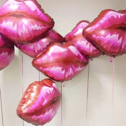 5pcs 70*66cm Lip Foil Helium Balloons For Valentine's Day Birthday Party Wedding Decoration Air Globos Supplies Kids Toys Gifts