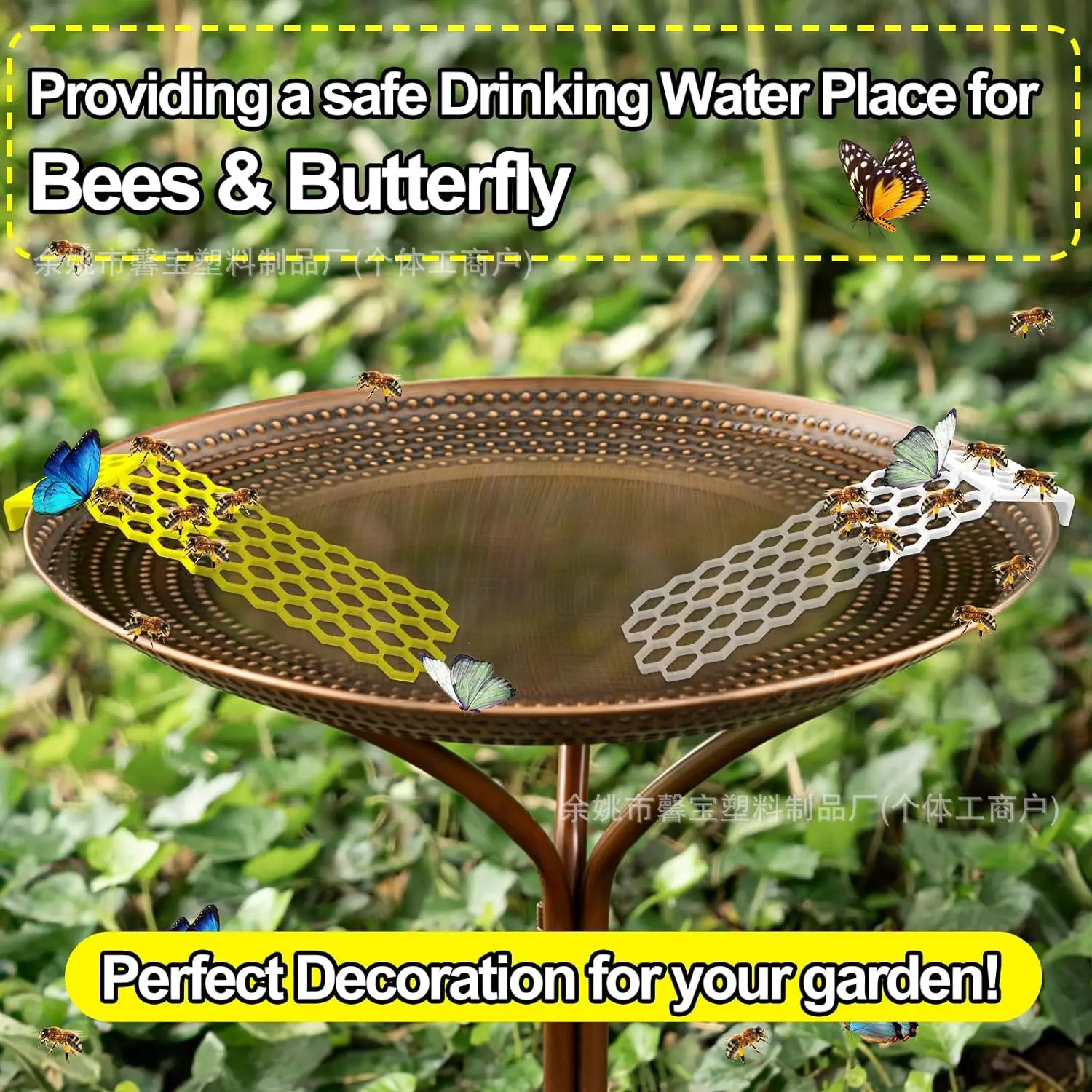 Bee Insect Drinking Water Bee Ladder Insect Floating Bee Ladder
