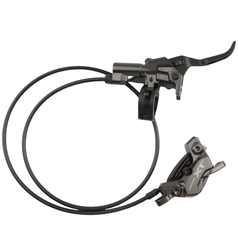 Shimano DEORE XT M8200 Bremse hydraulische Scheibenbremse 2-Kolben M8220 4 Kolben MTB mit J05A ICE-TECH Harzpolster Fahrradteile – Detail 10