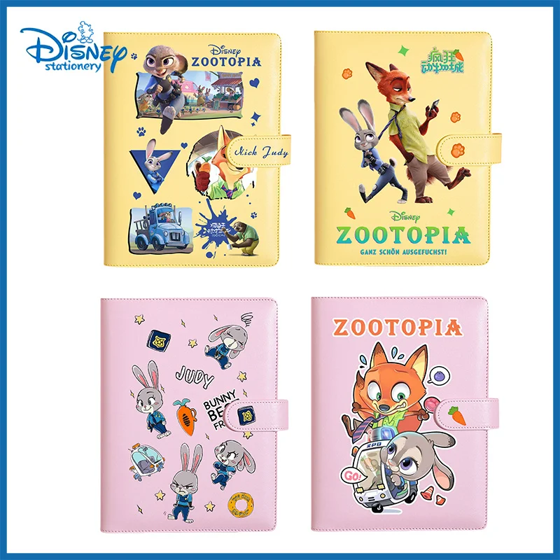 Imagem -01 - Disney Zootopia Hand Book Ring Loose-leaf Notebook Fivela Magnética Fichário Estudante Material Escolar Presente Atacado a6 disney zootopia hand book ring loose leaf notebook fivela magnetica fichario estudante material escolar presente atacado a6 01