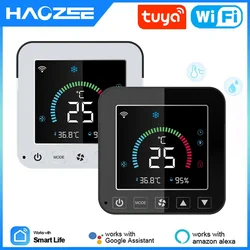 Tuya Smart Thermostat Universal AC Remote Control For Air Conditioner With LCD Color Backlight Sceen And Temperature Humidity