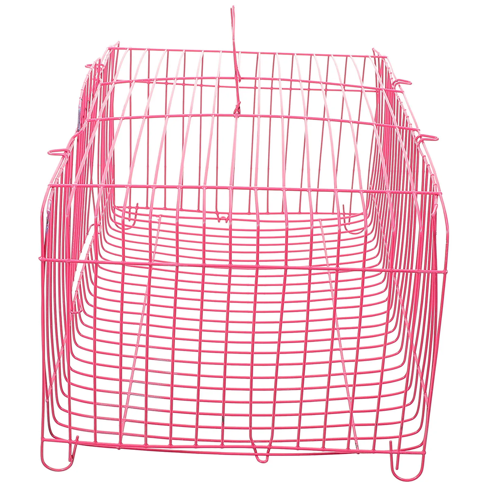 

Portable For Small Pets Durable Wire Parrot Playpen Travel Carrier Outdoor Use Wear-Resistant Steel Cage For Parakeets