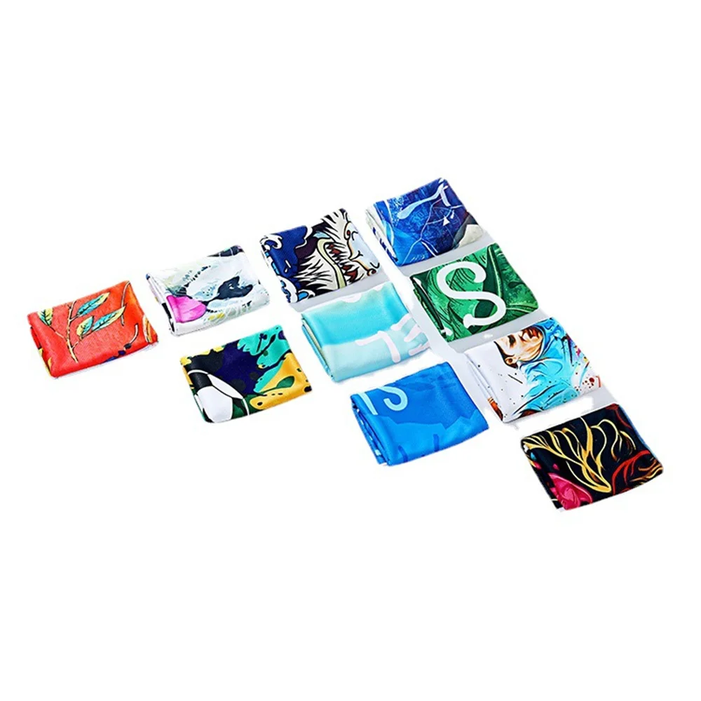 Cold Towel Personalized Colors Breathable Fabric Skin Friendly Fabric Ice Comfortable Lightweight Quick Drying Swimming Towels