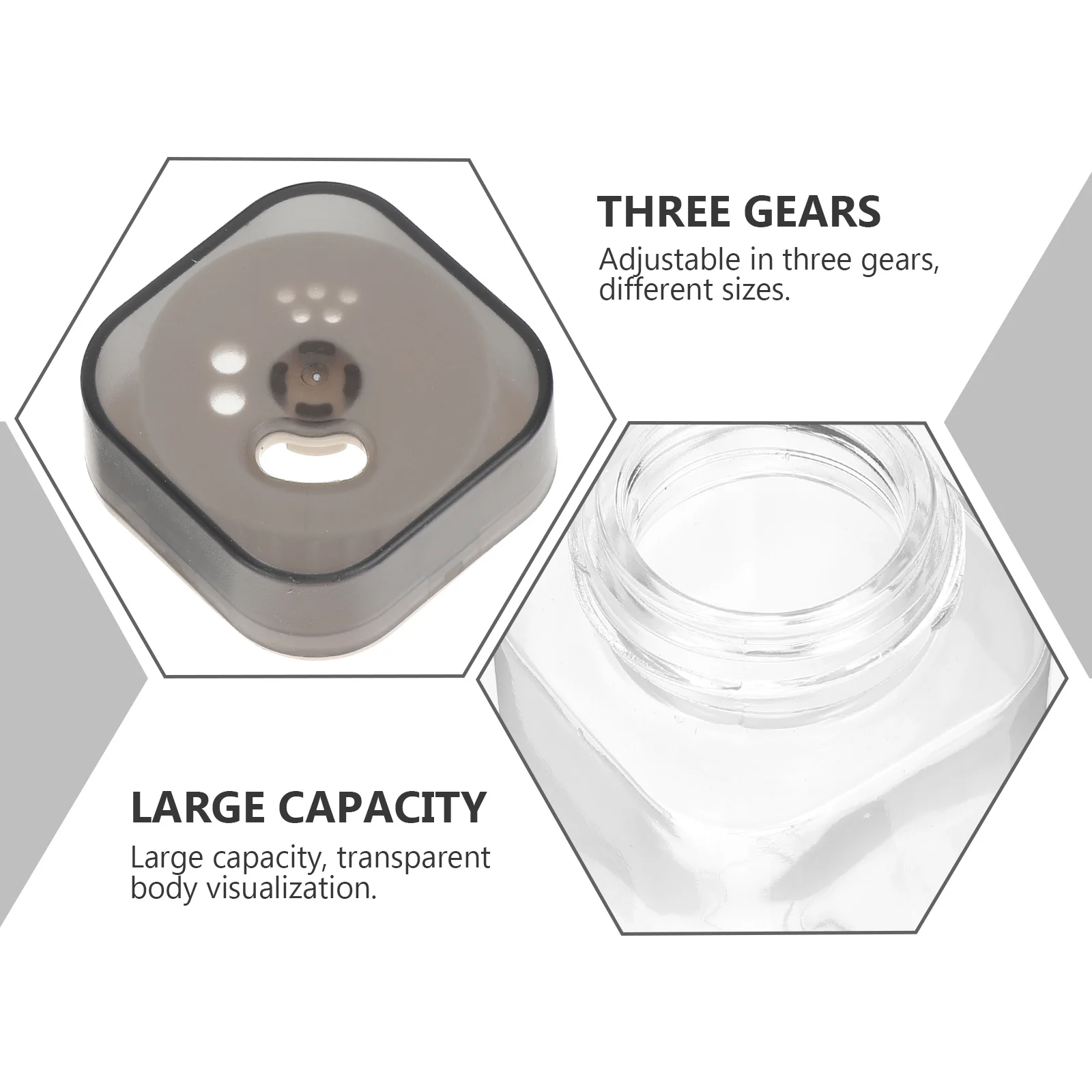 

4Pcs Kitchen Glass Spice Jars with Assorted Colors Seasoning Storage Bottles Condiment Holders Organizers Set Condiment Jar