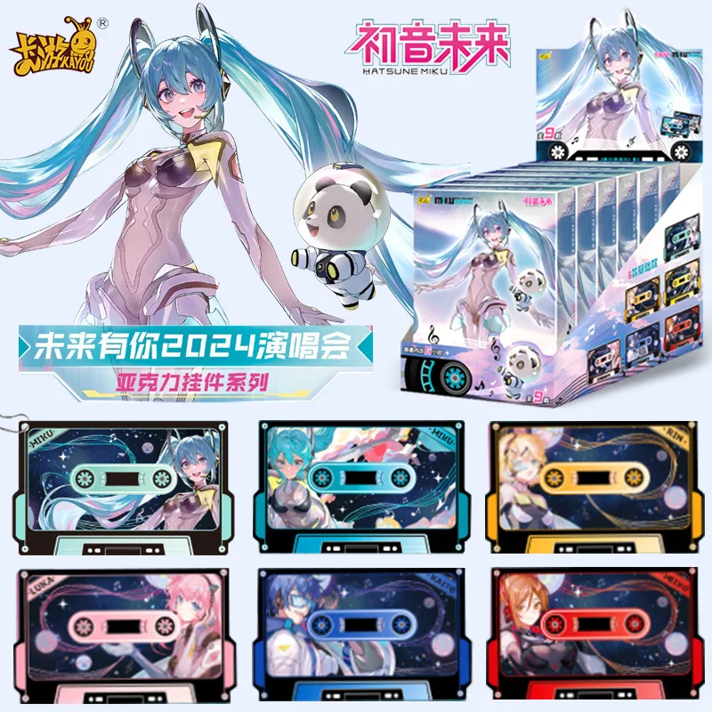 

Genuine Kayou Hatsune Miku Anime Acrylic Wall Hanging "Future With You 2024 Concert Anime Peripherals Pendant Toy Collect Gift