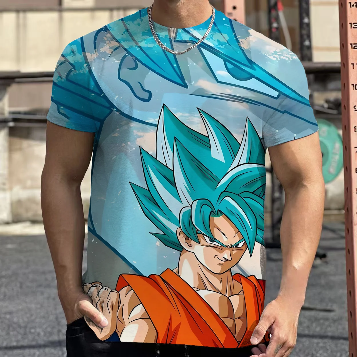 

Fashion Casual T-shirt Boy Girl Unisex Children's Clothing Tshirt Tops Anime Dragon Ball Son Goku 3D Print Kids T Shirt Summer