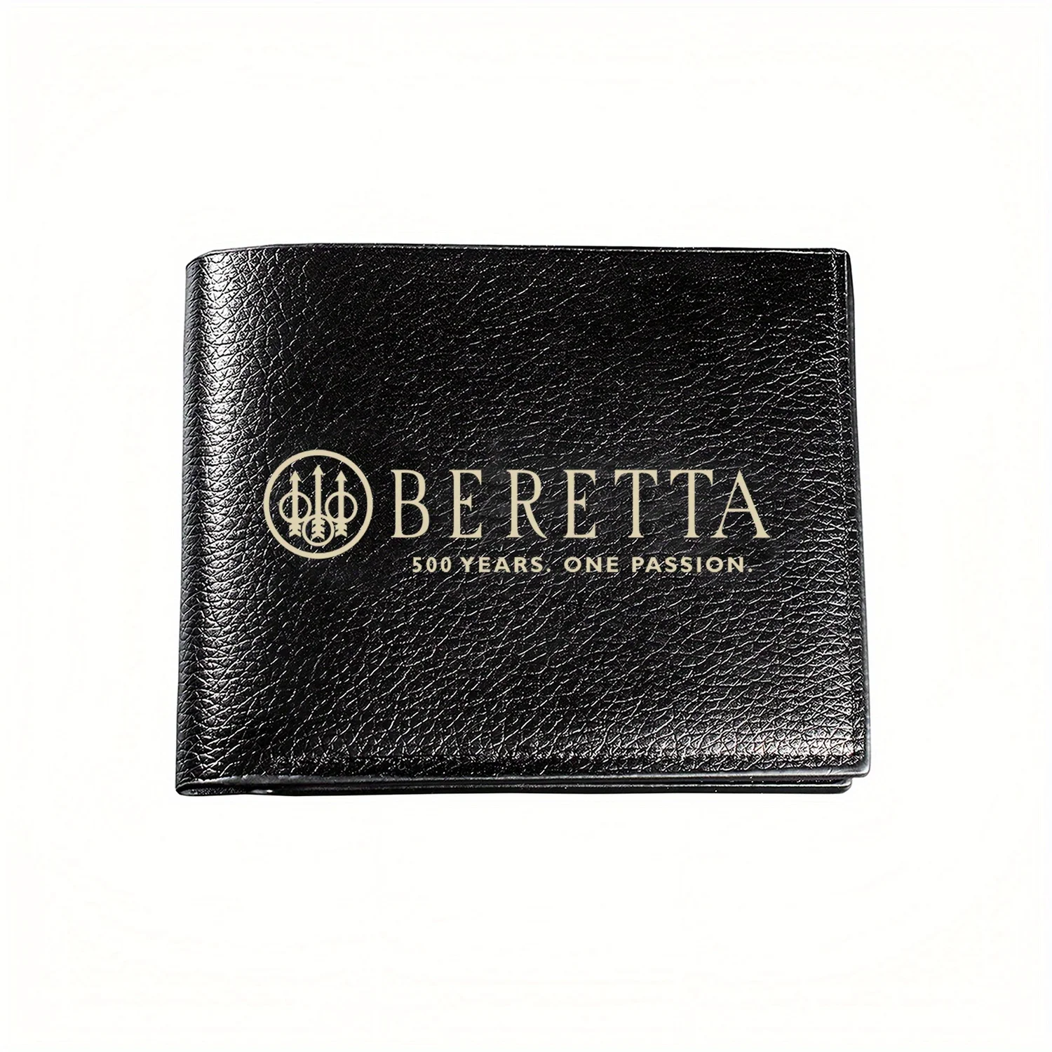 

Логотип Beretta: 500 лет страсти. Деловой мужской повседневный элегантный простой практичный качественный кошелек с стильным принтом и графикой Creati