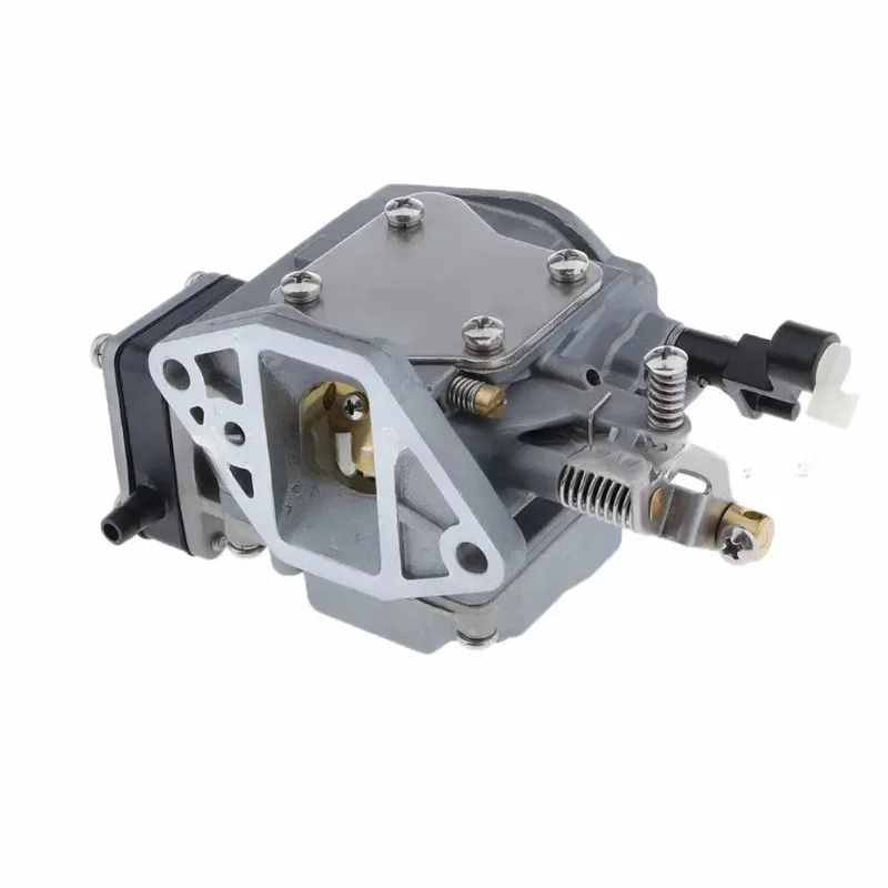Outboard Motor Carburetor For Yamaha 2 Stroke 9.9HP 15HP 63V-14301-10, Replacement Carb Assy Boat Marine Engine Spare Parts