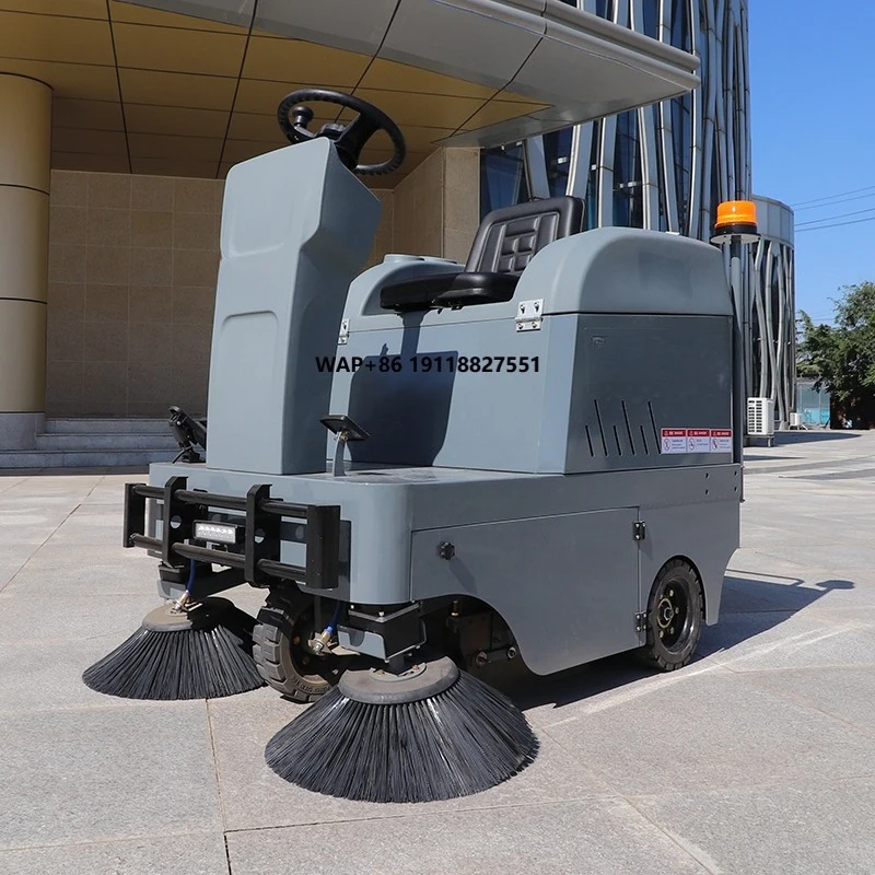 Battery Operated Ride on Vacuum Cleaner Industrial Floor Sweeper Machine for Warehouse Factory Commercial Cleaning