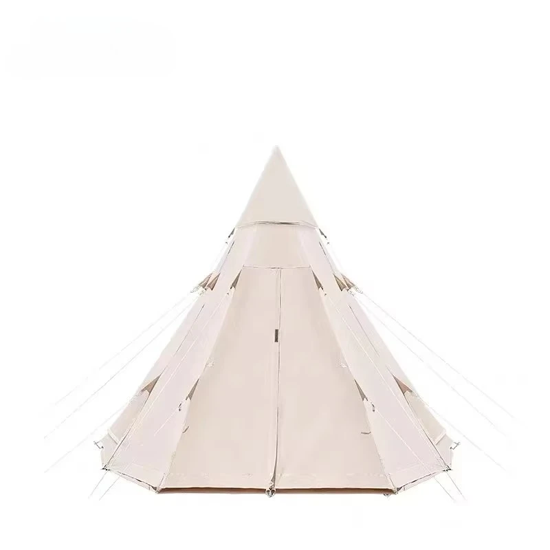 

2023 Yurt Glamping Tents Waterproof Luxury Hotel Outdoor Waterproof Tent Camping Teepee Tent for Adults