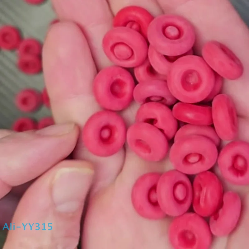 【Y】10 قطعة غطاء السد غراء الزجاج تلميح غطاء عازل برميل الغراء الفم الغطاء الواقي الأحمر السد توفير غطاء السد بندقية الفوهات غطاء