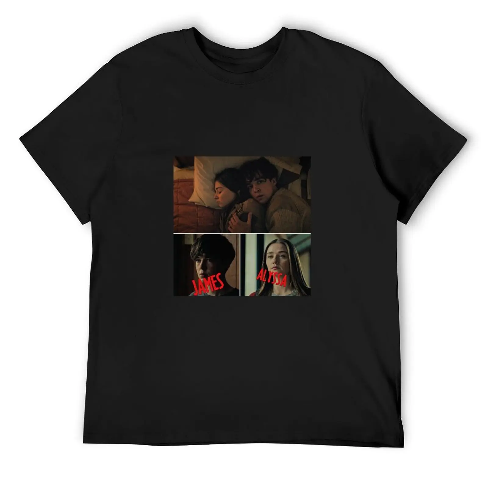 

The End of the F**king World Alyssa & James TEOTFW T-Shirt blue lock shirts graphic t shirt men