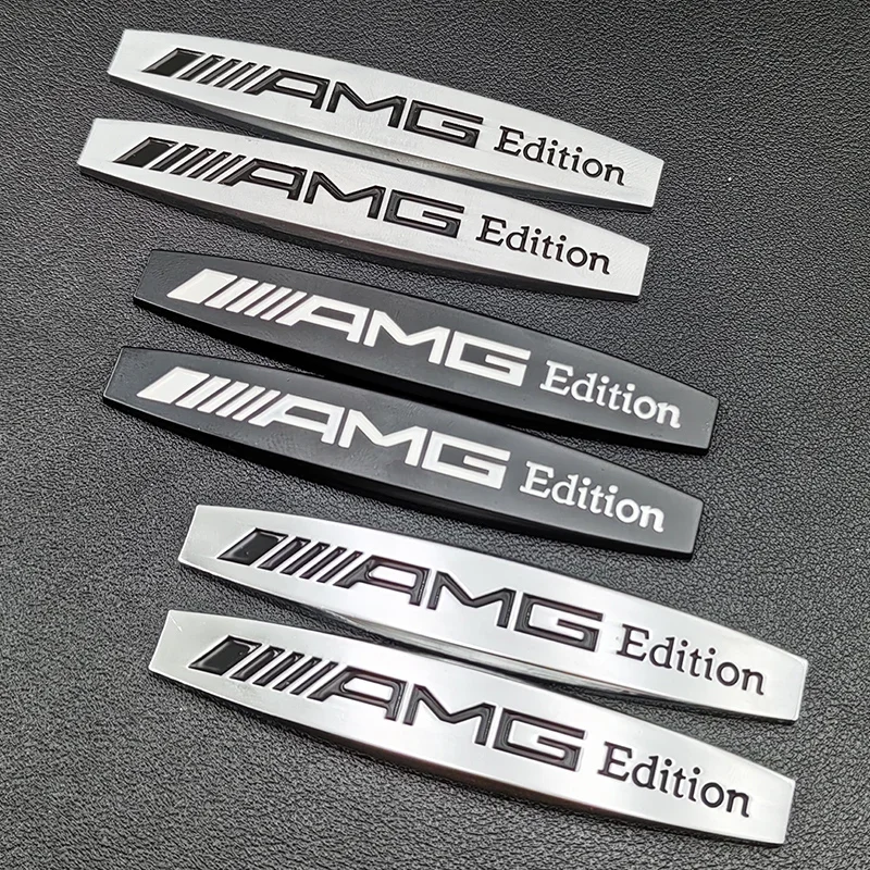 1pc Car Trunk Sticker Auto Body Decoration Lables Decals For Mercedes Benz AMG GLC W203 W206 W220 W205 W211 W212 W201 W210 W108 view 2