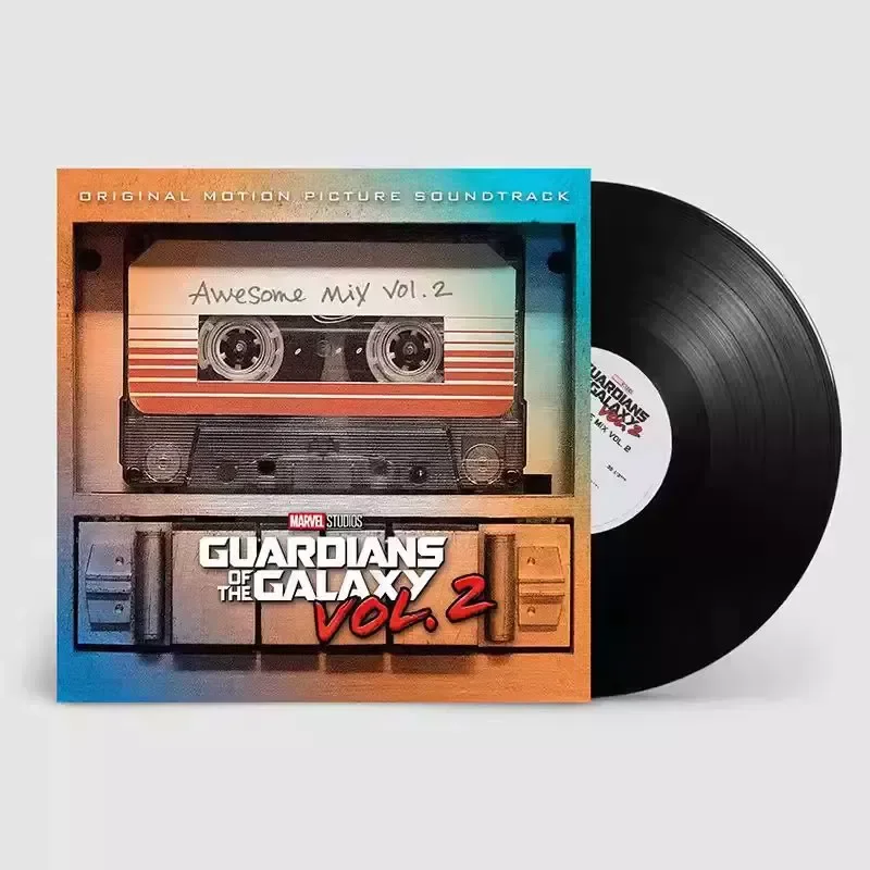 En stock pour Guardians of the Galaxy 2, disque vinyle original du soundtrack