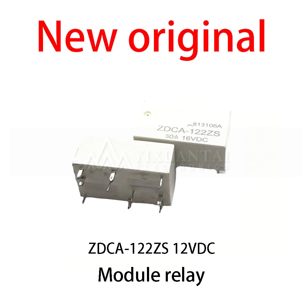 10Pcs/Lot New original ZDCA-122ZS 12VDC 10 foot double group 30A HFKC 012-2ZST