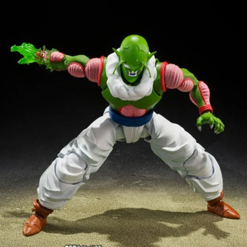 Genuíno bandai dragon ball z shf neil figura de ação anime modelo kit coleção acabada robô brinquedos presentes natal para meninos
