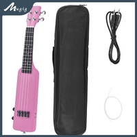 Soprano Silent Student Ukulele Electric Ukulele 21\