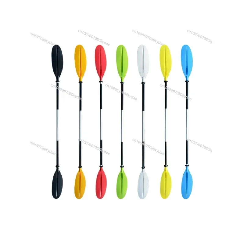 Suitable for Surfboard Double Head Paddle Lengthened Thickened Kayak Paddle Aluminum Alloy Paddle Board Canoe Rubber Boat Four