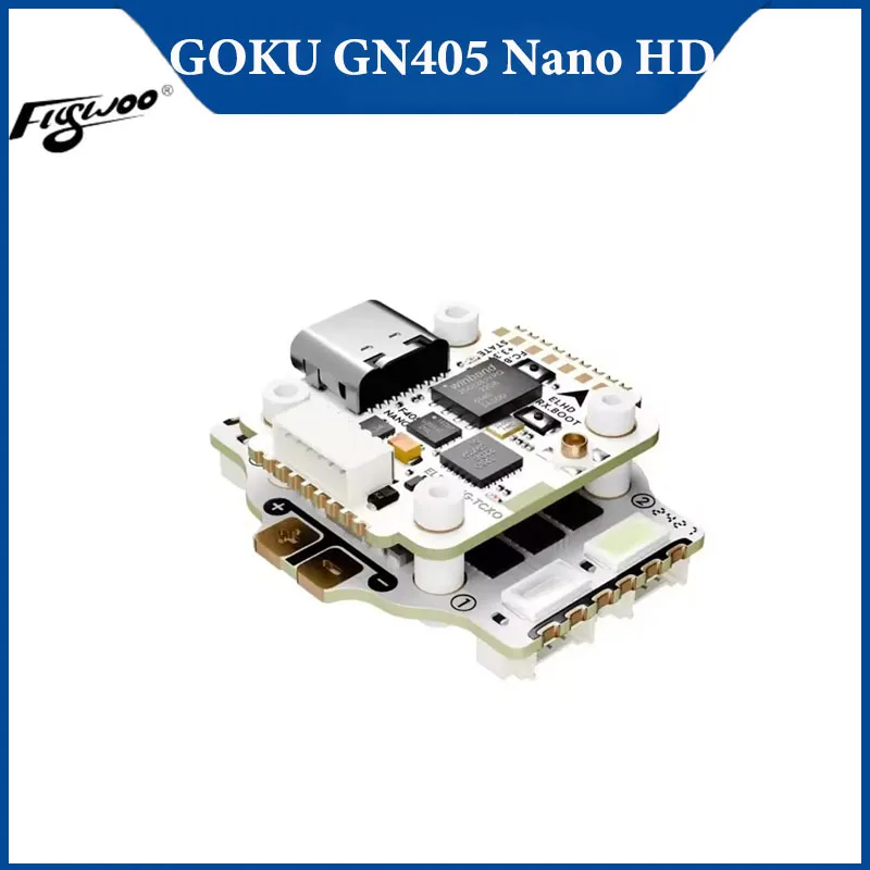 

Flywoo GOKU GN405 Nano HD 20A Stack V3 W/ TXCO ELRS 2.4g Plug&Play O4/O4 Pro RC Tools