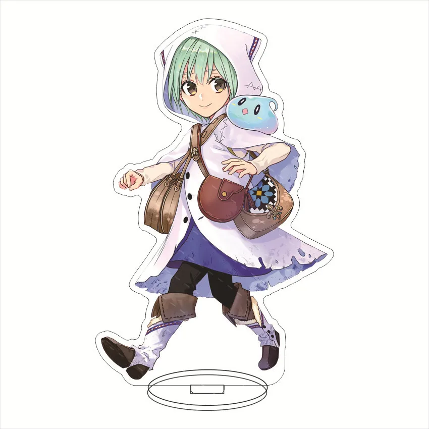 Anime der schwächste Tamer begann eine Reise, um Müll Acryl Stand Modell Figur Efeu Cosplay Schreibtisch Dekor Sammlung Requisiten Geschenk aufzunehmen