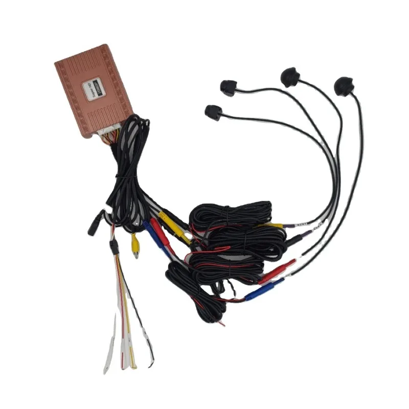 

360 Degree Bird View System 4ch Camera Car DVR Record 2D/3D Around Rear View 360 Black Box