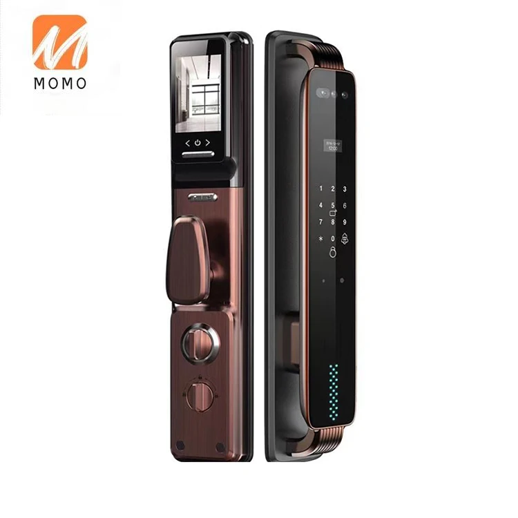 

3D Facial Recognition Access Smart Door Lock Automatic Unlocking Fingerprint RFID Card Doorlock