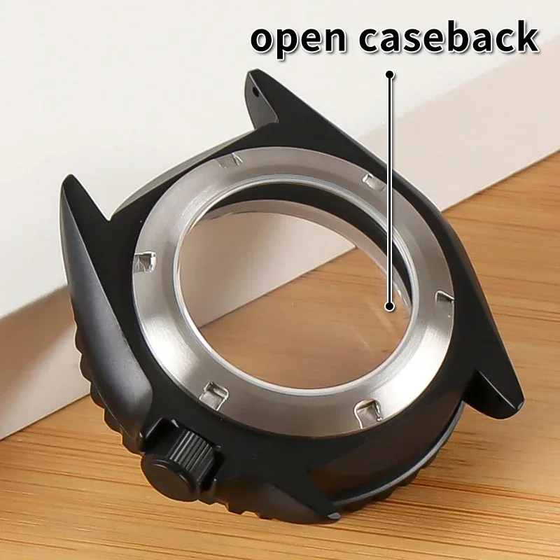 Koperta NH35 41MM etui na zegarek do mechanizmu Seiko NH35A/NH36A z ceramiczną ramką szkiełko szafirowe do zegarków Seiko skx007 009