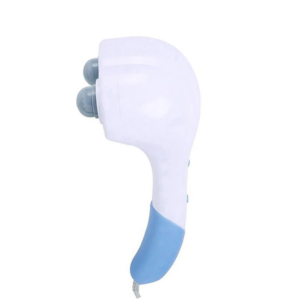 

Мощная ручная электрическая перкуссия с двойной головкой, облегчение боли в мышцах всего тела, вилка стандарта США, электрическая ручная