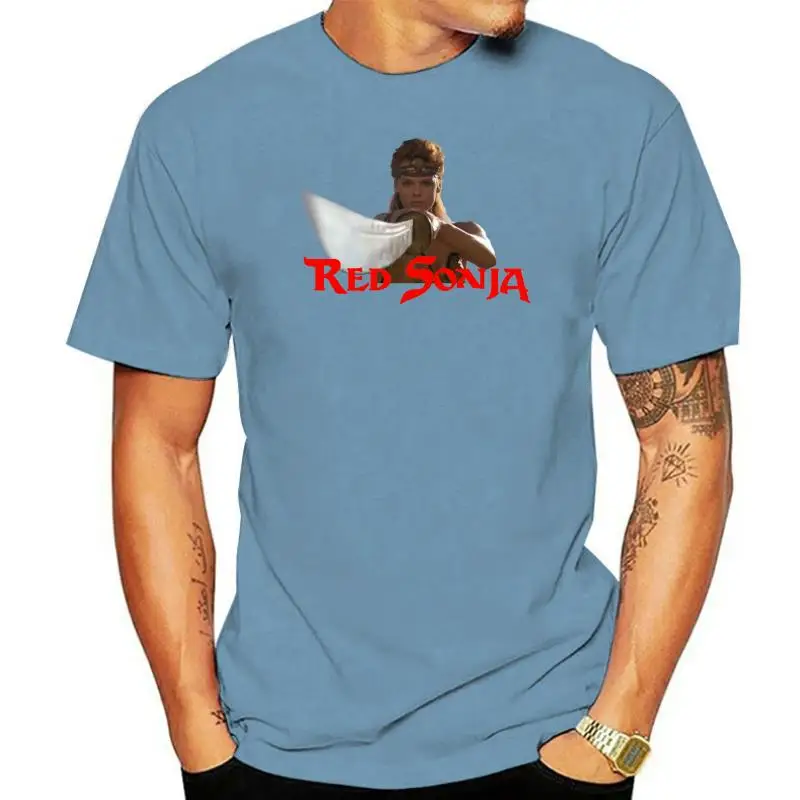 Red Sonja v8 T-shirt orange olive black blue poster all sizes S...5XL