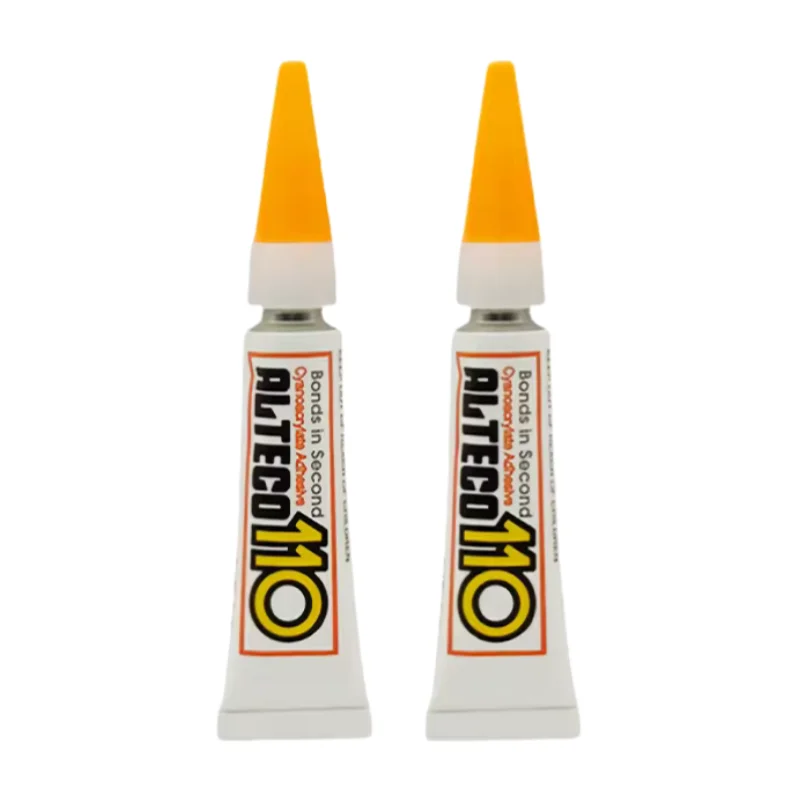 Super Strong Glue ALTECO 110 5pcs x 3g Instant Quick Dry Adhesive Multi Purpose for Metal Plastic Wood Ceramic Repair