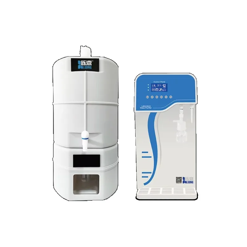 آلة مياه مختبرية من المصنع مع تدفق 18 2MΩ و10L H مثالية لتطبيقات كروماتوغرافيا HPLC والأيونات في تشي التحليلي #6