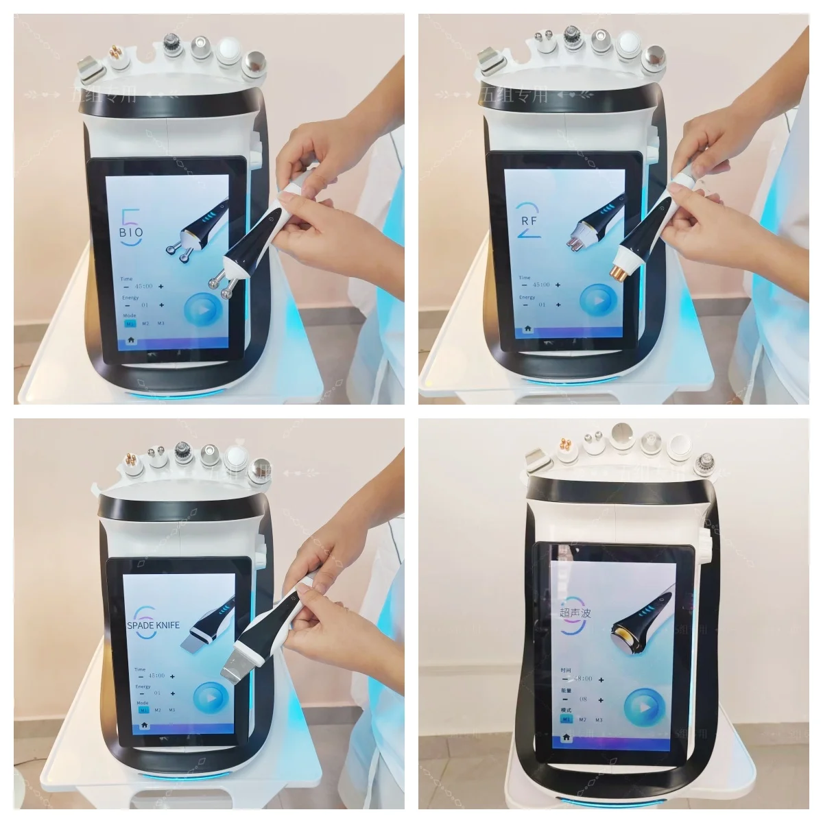 وصل حديثًا ماكينة هيدرا 7 في 1 لتقشير الجلد المائي للوجه ماكينة تقشير الجلد وتجديد شباب البشرة