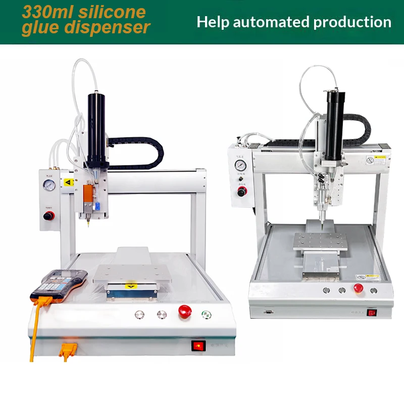 

330ML Automatic RTV Silicone Dispenser Machine Three Axis 331 Gel Dispensing Robot Glue Dispensing Machine