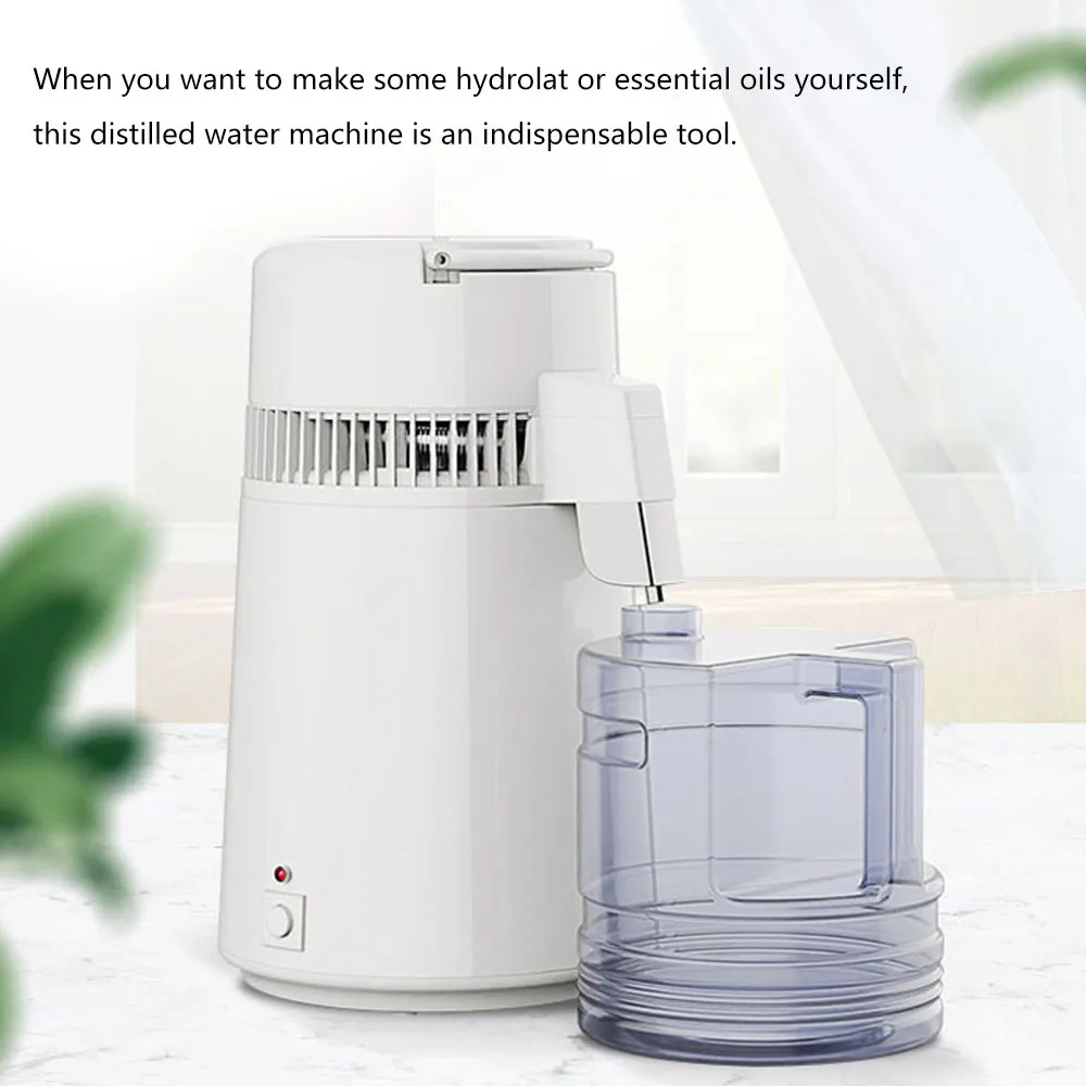 

750W 220 V 4L Large Capacity Laboratory Household Distilled Water Machine Stainless Steel Pure Water Distiller Beautys Salon