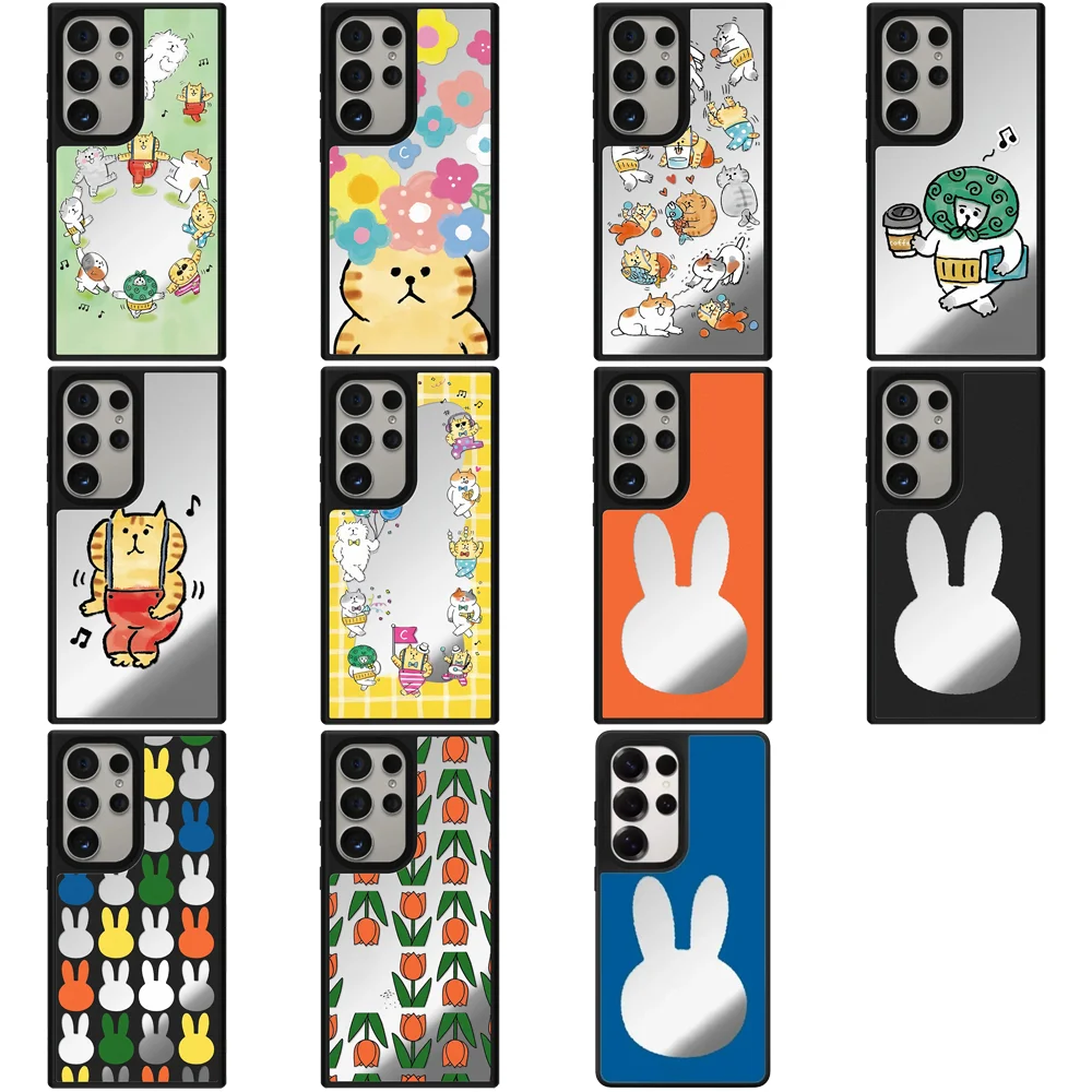 

6032827 Mirror Magnetic Case: Compatible with Samsung Galaxy S23 U S24U S25 S26 Ultra S25+ S26 Plus Shell