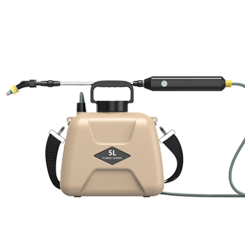 5L Rechargeable Backpack Sprayer, Portable Water Pump Spraying Equipment for Gardening with Quality Core Parts