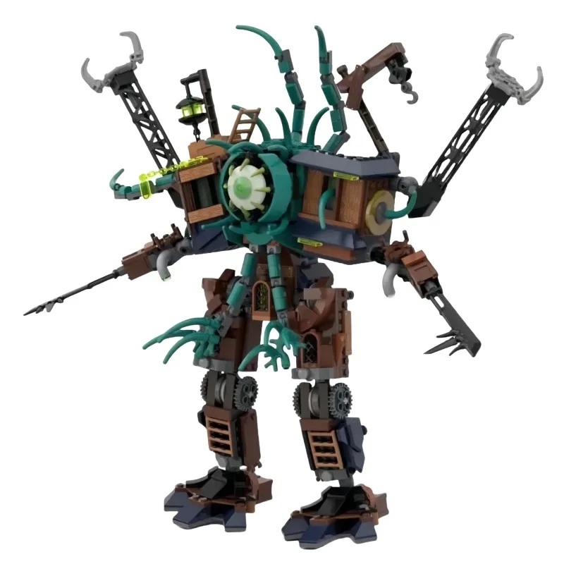 

New in Stock Moc Tree Demon Soul Series Monster Robot Mecha Building Blocks Puzzle Assembly Model Toy Holiday Gift Collection