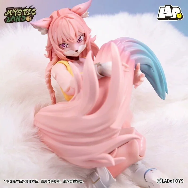 Nuovo 6in Ladotoys 1/12 Magical Continent Candy Land Style Fox Girl Liya Limited Pink Edition Action Figure Modello Giocattoli da collezione
