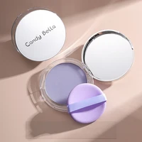 1PC bonbons Bella Violet crème à poudre peau respectueuse de la peau visage naturel longue durée huile-contrôle poudre de contour cosmétiques 6